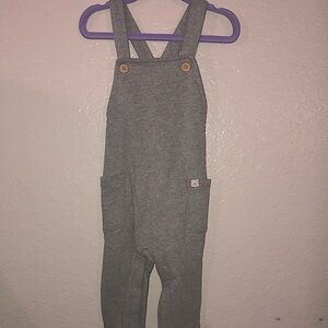 Organic Little Planet by Carters Gray Overalls